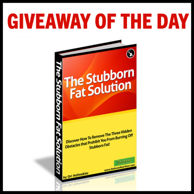 Giveaway of the Day: The Stubborn Fat Solution E-Guide