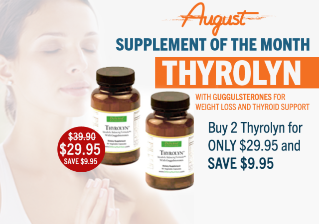 Thyrolyn with Guggulsterones for Weight Loss and Thyroid Support