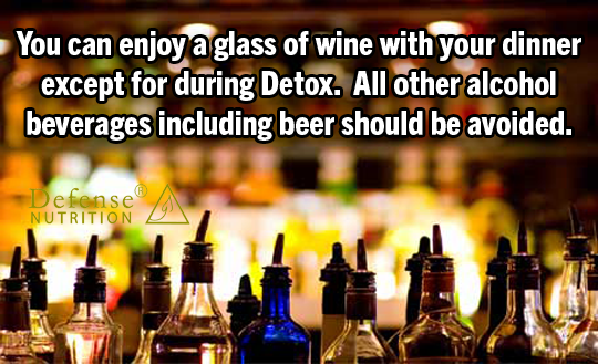 Avoid excessive alcohol consumption