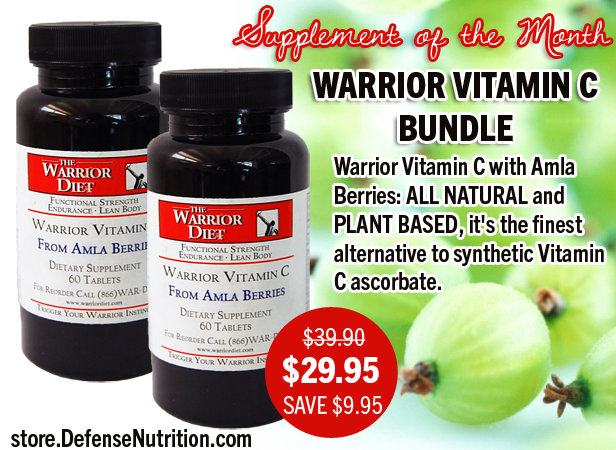 Warrior Vitamin C with Amla Berries: Supplement of the Month